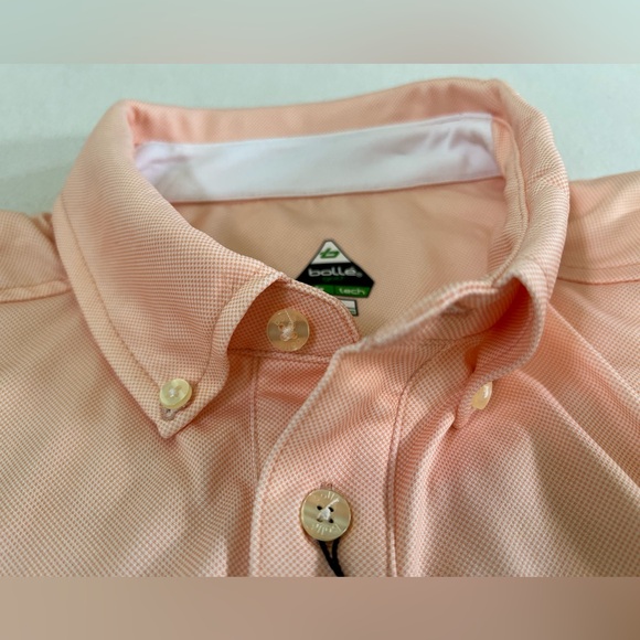 🔥BOLLE GOLF TECH SOLID POLO SHIRT STYLE # 4470-29 CC7139 MEN'S SIZE MEDIUM NWT - Picture 5 of 16